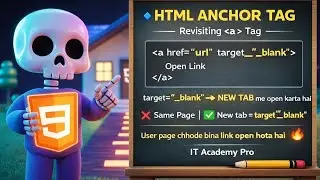 Anchor Tag ka Real Use 😱 | HTML in Hindi | #shorts