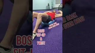 Bosu Sit-Up and Twist