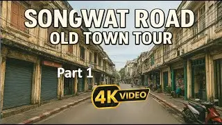 Walking in Song Wat Road | Vintage Old-Town Bangkok Tour - Part 1