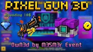 I Spend 10$ On The New OwN3d by M35M3r Event | Pixel Gun 3D