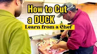 কিভাবে বাবুর্চিদের মত হাঁস কাটবেন || How to Butcher a DUCK Like a CHEF ||