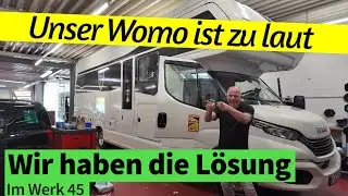 Hilfe, mein Wohnmobil ist so laut professionelle Isolierung, Fahrgastraum Isolierung im Werk 45