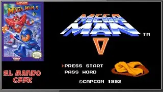 Mega Man 5 (NES - 1992) Full walkthrough
