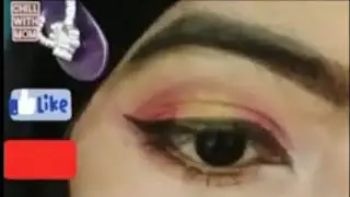 HOODED EYES MAKEUP | EYE MAKEUP FOR HOODED EYES | HALO CUT CREASE EYE MAKEUP&nbsp; #Shorts&nbsp;#ytshorts