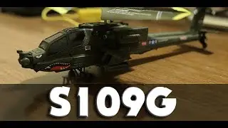 Мини-вертолёт Apache &mdash; подробный обзор S109G &mdash; разбился после первой аварии