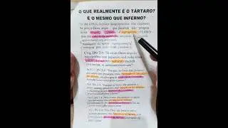 *O que realmente &eacute; o T&aacute;rtaro? A verdade que a religi&atilde;o falsa esconde de voc&ecirc;!*