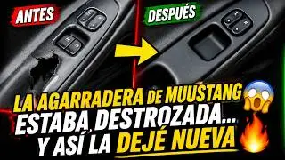 ⭐ “¡La Agarradera de Mi Mustang Estaba DESTROZADA… y Así la Dejé NUEVA 🤯🔥” ⭐