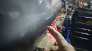 gearcase bent, can u see it! #boat #diy #marine