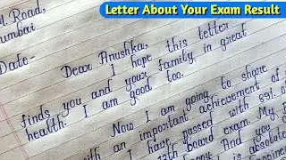 Letter to Your Friend Telling Her About Your Brilliant Success of Board Exam | Letter Writing