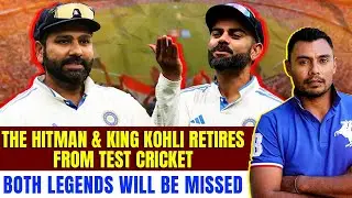 The Hitman & King Kohli retires from Test cricket/Both Legends will be missed.