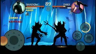 Shadow Fight 2:Act 6 Iron Reign |Defeat Thief |Tournament Stage 18 |Gameplay