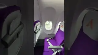 Akasa Air VT-YAA from inside, decent legroom #aviation #akasaair #b737
