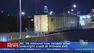 Route 28 Now Reopened After Tractor Trailer Crash