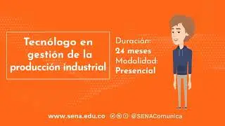 Tecn&oacute;logo de producci&oacute;n industrial