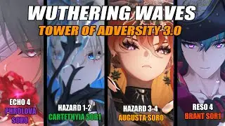Try Wuthering Waves Tower of Adversity 3.0 (Toa) | Hazard Zone | 36 Crest