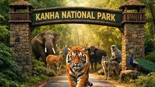 Kanha National Park | Jungle Safari, Wild Animals & Nature Beauty 🌿