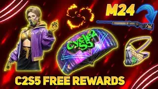 FREE C2S5 TIER REWARDS | FREE M24 SKIN | BGMI #bgmi #gaming #stevexgaming