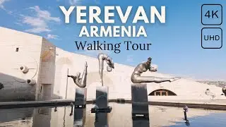 [4K Ultra HD] Yerevan, Armenia 2024 - Summer Afternoon Walking Tour