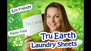 Tru Earth Laundry Sheets   New! Eco Friendly! Zero Waste!