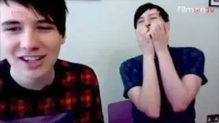 dan + phil on killer magic