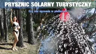 Prysznic solarny turystyczny 20L test | Solar Camp Shower