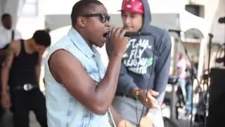 PMARTT, Ricky Rampage, and Starzo performing at Manifest (No Audio)