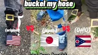 buckel my hose  🥾 || original vs japan vs ohio