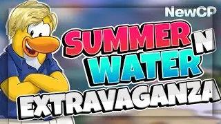 Summer N Water Extravaganza | New Club Penguin | Complete Guide- Quest 1, Free items and more!