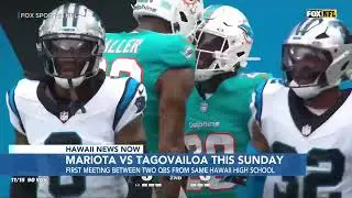 Hawaii NFL quarterbacks from the same high school to face off for the first time