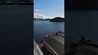 Oslo Norway Ferry city view  #travel #shortsvideo #shortvideo #norway #oslo #shorts #short