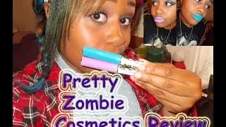 Gen reviews: Pretty Zombie Cosmetics | DUPES for LimeCrime Velvetines