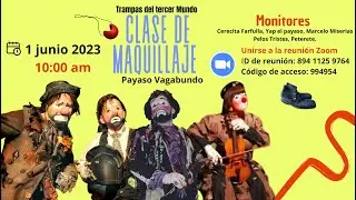 Clase de Maquillaje Payaso Vagabundo
