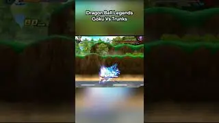 Dragon Ball Legends   Goku Vs Trunks #dragonball #mugen