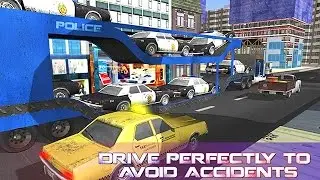 Police Car Transporter Truck (by Top 3D Gamers) Android Gameplay [HD]