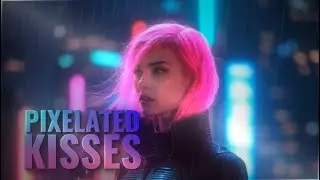 Joji - PIXELATED KISSES | Cyberpunk Glitch AI Lyric Video (2025)