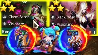 3 LEVEL ''MORGANA'' + 3 LEVEL ''RENATA'' CARRY !!!!!11 | SET 13 TFT