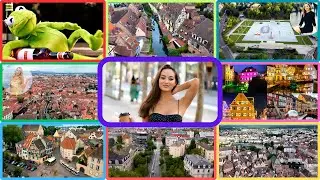 The best aerial views of Colmar (France) in 4K!