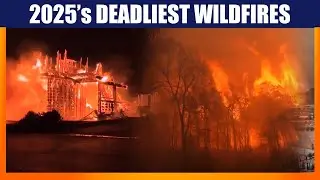 2025&rsquo;s Worst Wildfires: Global Crisis from LA to Japan | 28 Dead, $250B Loss | News9