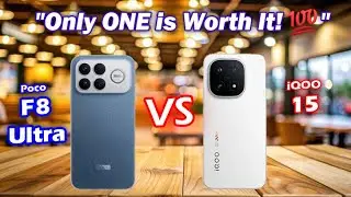 POCO F8 Ultra vs iQOO 15 – Battery & Charging Test 🔋⚡ Real Results!