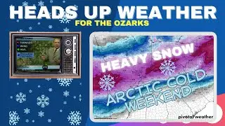 ❄TWO ROUNDS OF SNOW!❄  WHICH ONE WILL BE HEAVIEST? I'll break it down. A very cold weekend ahead.