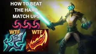 HOW TO BEAT THE HARD MATCH UPS FOR YI TOP