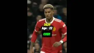 Marcus Rashford Price Tag Through The Years Evolution ( 2017 - 2024 ) 📈🏴󠁧󠁢󠁥󠁮󠁧󠁿. #football