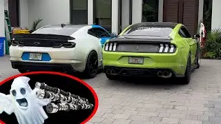Установить «камеру-призрак» на мой Mustang и сравнить его с «настоящим» кулачковым Camaro?