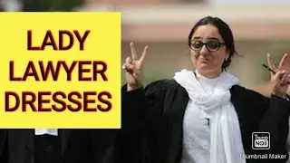 Lady Lawyer Dress. Lady Advocate Dress.