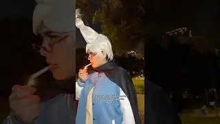 Grandma Seiko gets a smoke #dandadan #seikoayase #cosplayer #anime #cosplay #humor #contentcreator