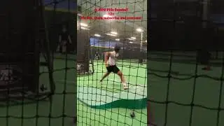 Akhil Pilla-12u baseball-Working with Coach Dylan Putman with his pitching mechanics-offseason work