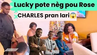 MESYE CHARLES FACHE AKOZ LUCKY ANTRE NEG NAN KAY LA POU ROSE😳😳🙆🏻
