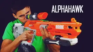 Nerf Accustrike Alphahawk - Celowanie w końcu ma sens!!!