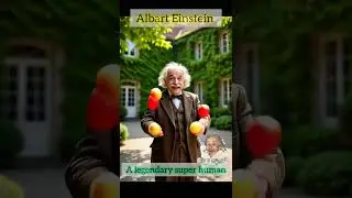 Albert Einstein Funny Moments 🚴🍜🎣 | Motorcycle Ride, Noodles & Fishing Fun