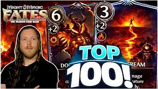 TOP 100 - 11 WIN STREAK! | Might and magic Fates TCG